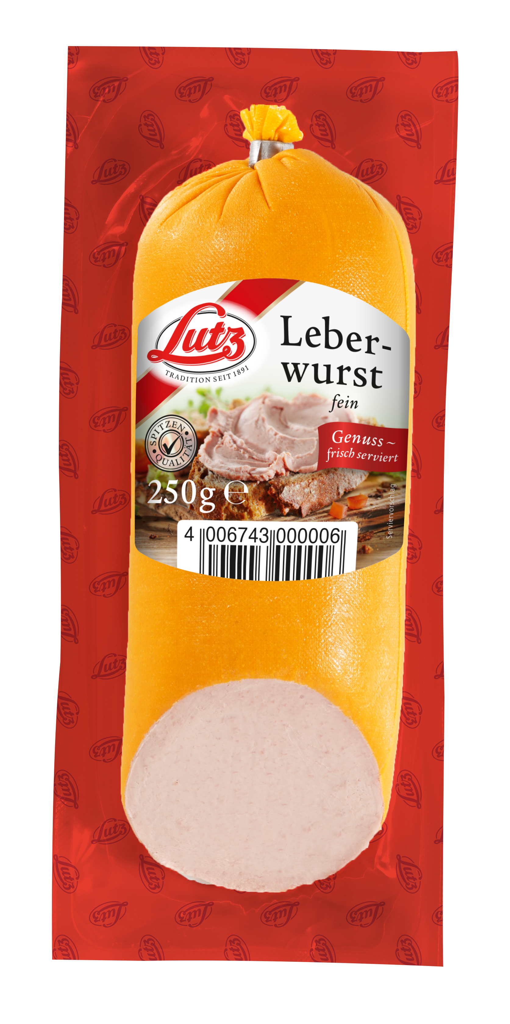 Delikatess Leberwurst, fein